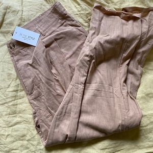 intheatyle x lorna luxe trousers